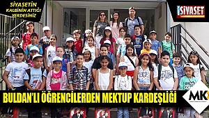 Kadıköy İlkokulu öğrencileri, İzmirli mektup kardeşleriyle tanıştı