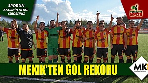 Mekik'ten gol rekoru