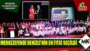 Merkezefendi Denizli'nin en iyisi seçildi