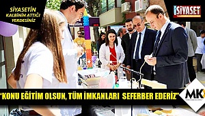 Örki, “Konu eğitim olsun, tüm imkanları seferber ederiz”