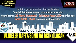 Pamukkale'de vezneler hafta sonu da açık