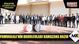 Pamukkale , Ramazan ayı hazırlıklarına başladı