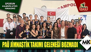 PAÜ Jimnastik takımından 2 kupa