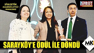 Sarayköy’e ödül ile döndü