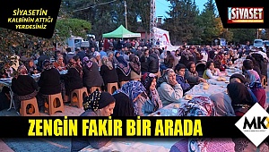 Zengin, fakir bir arada