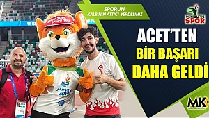 Acet’ten bir başarı  daha geldi