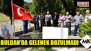 Buldan'da gelenek bozulmadı