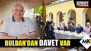 Buldan'dan davet var