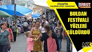 Buldan festivali yüzleri güldürdü 