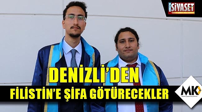 Denizli'den Filistin'e şifa götürecekler