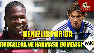 Denizlispor'da Rodallega ve Harmash bombası