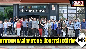 DTO’dan Haziran'da 5 ücretsiz eğitim