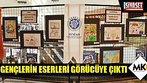 Gençlerin eserleri görücüye çıktı