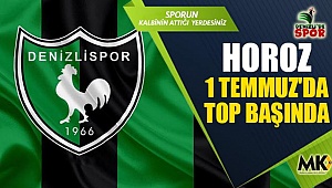 Horoz 1 Temmuz'da top başında