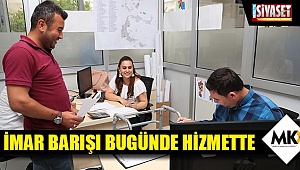 İmar Barışı bugünde hizmette