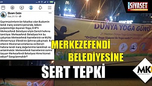 Merkezefendi Belediyesine sert tepki