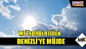 Meteorolojiden Denizli’ye müjde