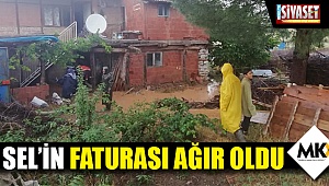 Sel’in faturası ağır oldu