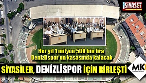 Siyasiler, Denizlispor için birleşti
