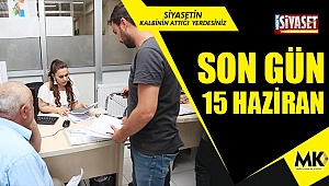 Son gün 15 Haziran