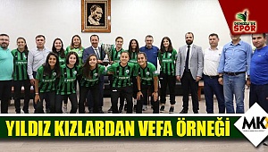 Yıldız kızlardan vefa örneği