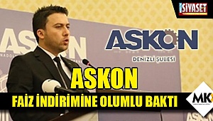 ASKON, faiz indirimine olumlu baktı