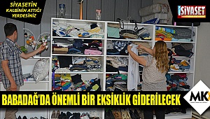 Babadağ'da gönül çarşısı açıldı