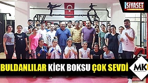 Buldanlılar Kick Boksu çok sevdi