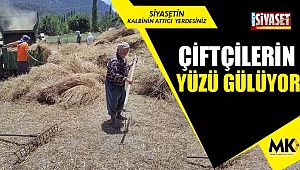 Çiftçilerin yüzü gülüyor