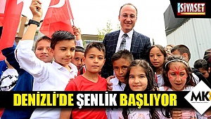 Denizli’de şenlik başlıyor