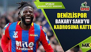 Denizlispor Bakary Sako'yu kadrosuna kattı