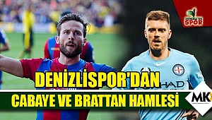Denizlispor'dan Cabaye ve Brattan hamlesi