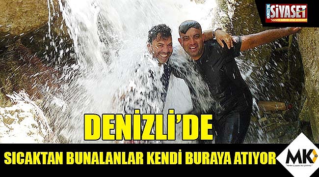 Doğal klimalı kanyon hayran bıraktı