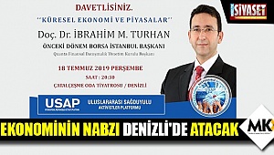 Ekonominin nabzı Denizli'de atacak