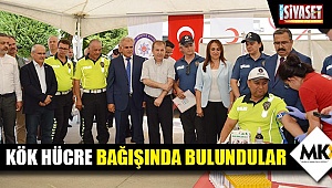 Emniyet mensuplarından çok güzel hareket