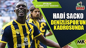 Hadi Sacko Denizlispor’un kadrosunda