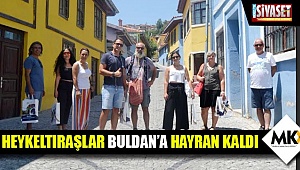 Heykeltıraşlar Buldan'a hayran kaldı