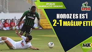 Horoz Es Es'i 2-1 mağlup et