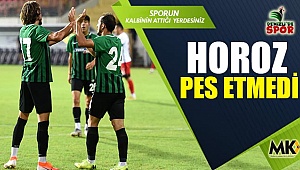 Horoz pes etmedi