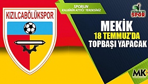 Mekik 18 Temmuz'da topbaşı yapacak