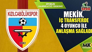 Mekik, iç transferde 4 oyuncu ile anlaşma sağladı