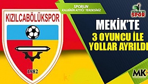 Mekik’te 3 oyuncu ile yollar ayrıldı