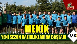 Mekik yeni sezon hazırlıklarına başladı