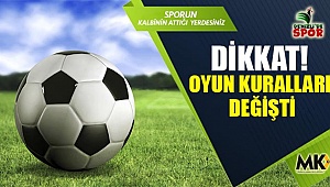 Oyun kuralları değişti