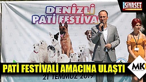 Pati festivali amacına ulaştı