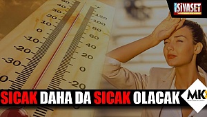 Sıcak daha da sıcak olacak