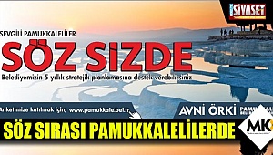 Söz sırası Pamukkalelilerde
