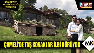 Taş konaklar ilgi görüyor