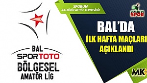 BAL’da ilk hafta maçları açıklandı