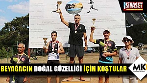 Beyağacın doğal güzelliği için koştular